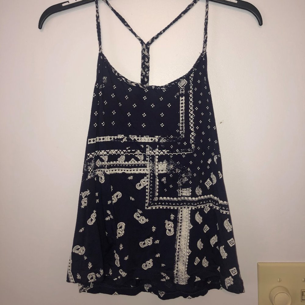 Patterned Tank Top